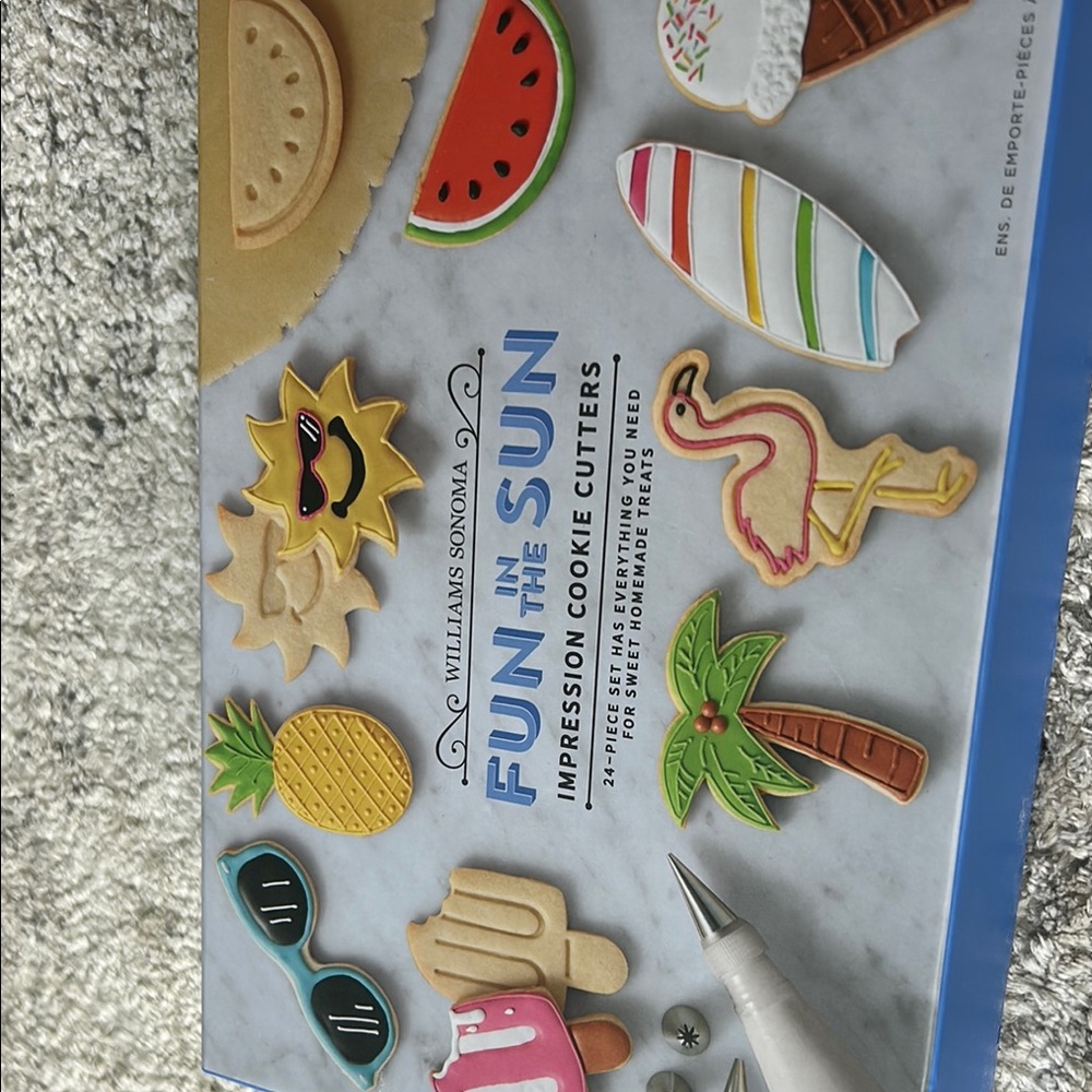 Williams Sonoma Summer Vibes Cookie Cutter Set